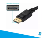 Cable Displayport 1,8m 1.2 1080-2k/165hz