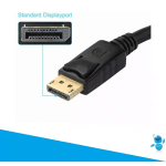 Cable Displayport 1,8m 1.2 1080-2k/165hz