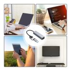 Convertidor USB TipoC 3 Puertos Base 100 - Image 2